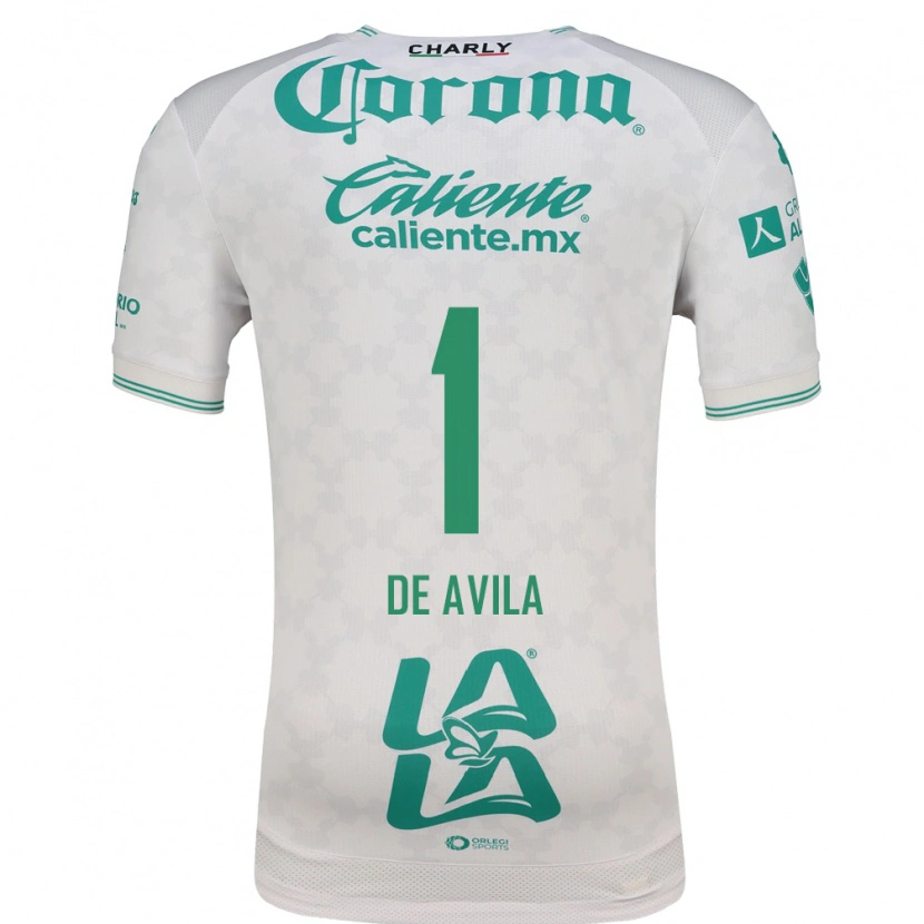 Danxen Herren Hannia De Avila #1 Hellgrün Weiß Auswärtstrikot Trikot 2026/27 T-Shirt