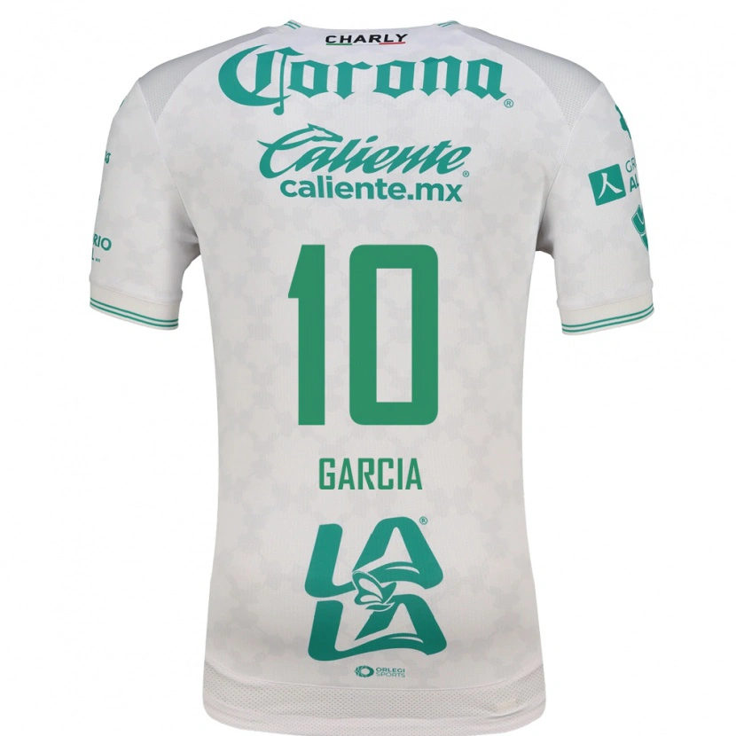 Danxen Herren Daniela Garcia #10 Hellgrün Weiß Auswärtstrikot Trikot 2026/27 T-Shirt