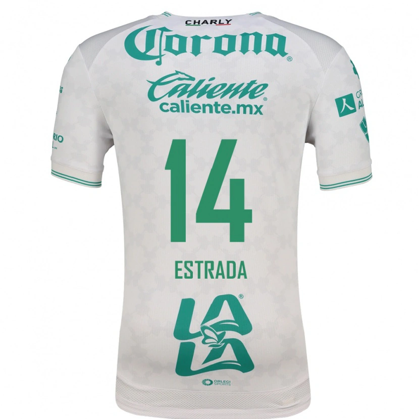 Danxen Herren Katia Estrada #14 Hellgrün Weiß Auswärtstrikot Trikot 2026/27 T-Shirt