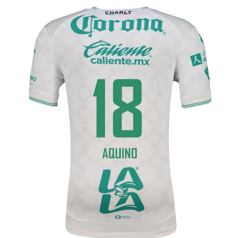 Danxen Herren Pedro Aquino #18 Hellgrün Weiß Auswärtstrikot Trikot 2026/27 T-Shirt