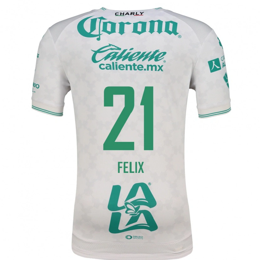 Danxen Herren Judith Félix #21 Hellgrün Weiß Auswärtstrikot Trikot 2026/27 T-Shirt