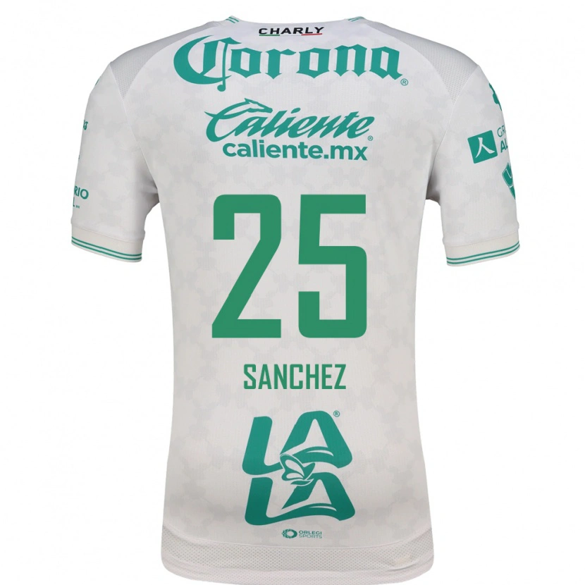 Danxen Herren Felipe Sánchez #25 Hellgrün Weiß Auswärtstrikot Trikot 2026/27 T-Shirt