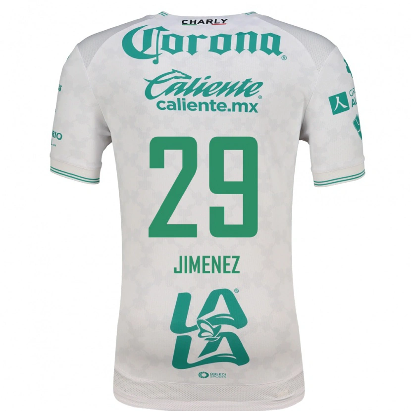 Danxen Herren Tahiel Jiménez #29 Hellgrün Weiß Auswärtstrikot Trikot 2026/27 T-Shirt