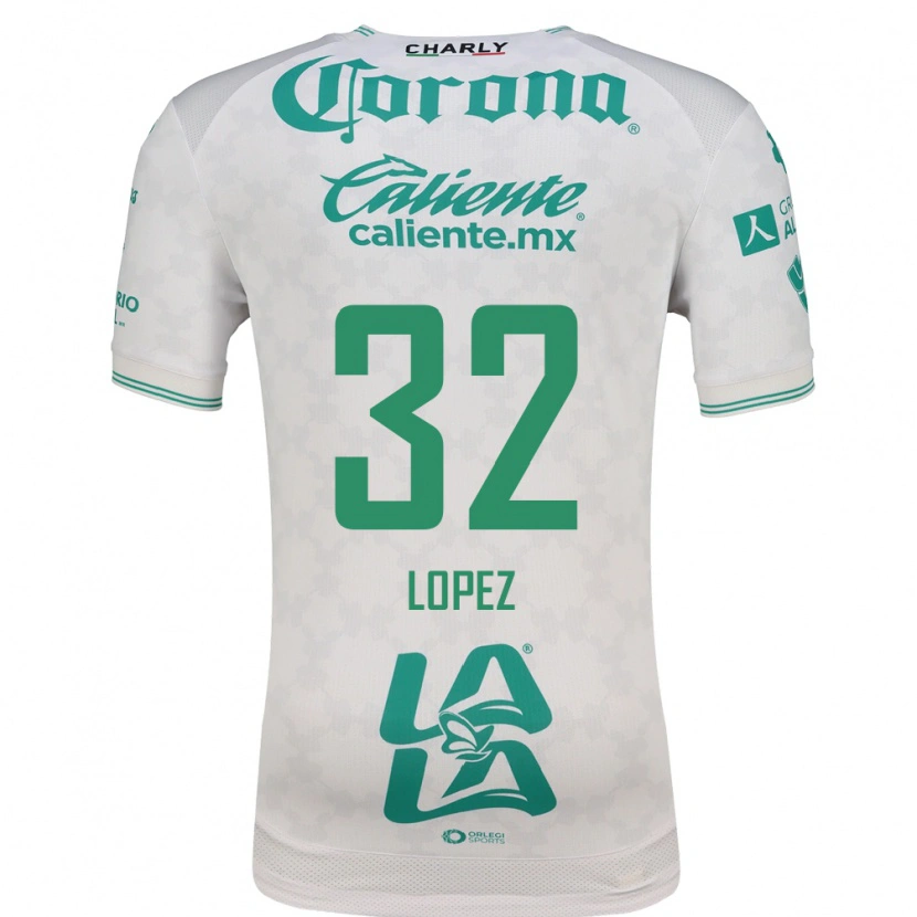 Danxen Herren Raúl López #32 Hellgrün Weiß Auswärtstrikot Trikot 2026/27 T-Shirt