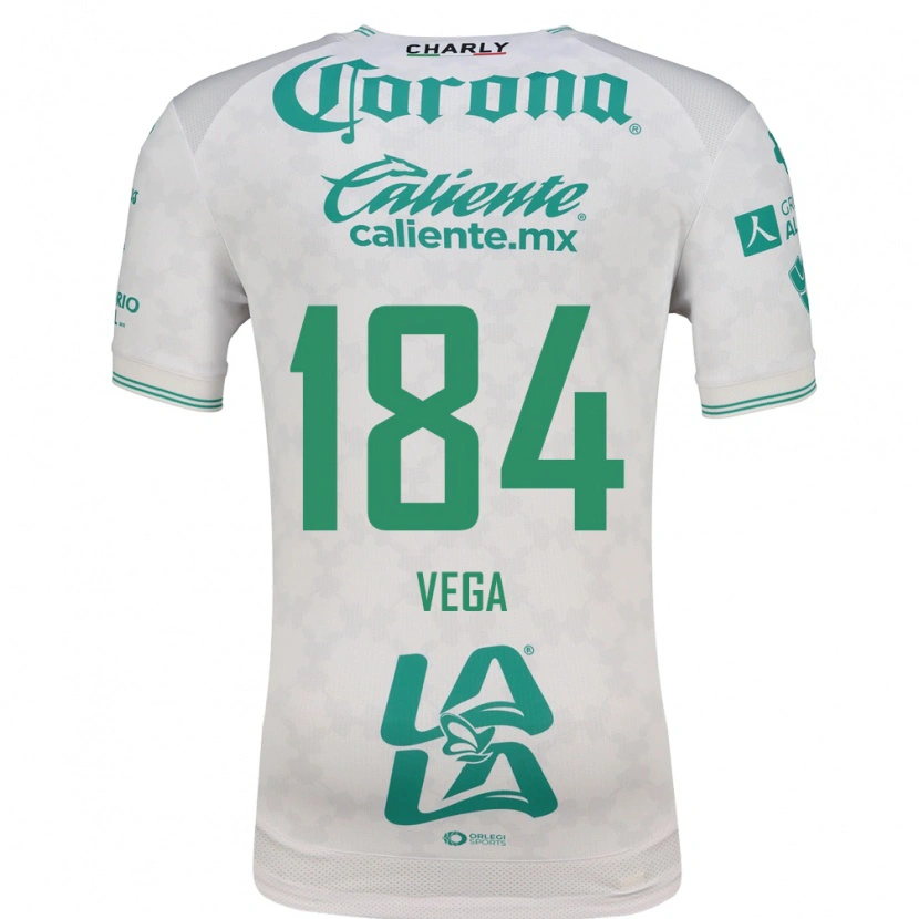 Danxen Herren Luis Vega #184 Hellgrün Weiß Auswärtstrikot Trikot 2026/27 T-Shirt