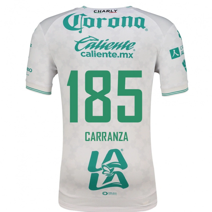 Danxen Herren Héctor Carranza #185 Hellgrün Weiß Auswärtstrikot Trikot 2026/27 T-Shirt