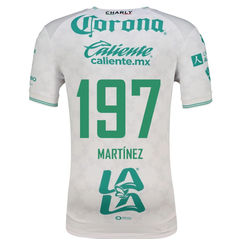 Danxen Herren André Martínez #197 Hellgrün Weiß Auswärtstrikot Trikot 2026/27 T-Shirt