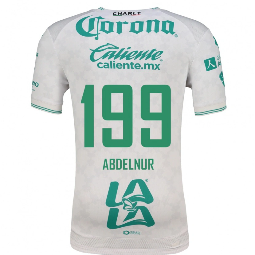 Danxen Herren Tomás Abdelnur #199 Hellgrün Weiß Auswärtstrikot Trikot 2026/27 T-Shirt