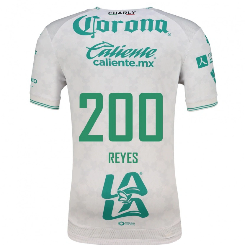 Danxen Herren Máximo Reyes #200 Hellgrün Weiß Auswärtstrikot Trikot 2026/27 T-Shirt