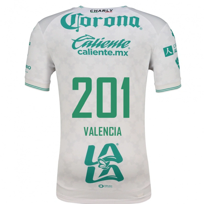 Danxen Herren Álex Valencia #201 Hellgrün Weiß Auswärtstrikot Trikot 2026/27 T-Shirt