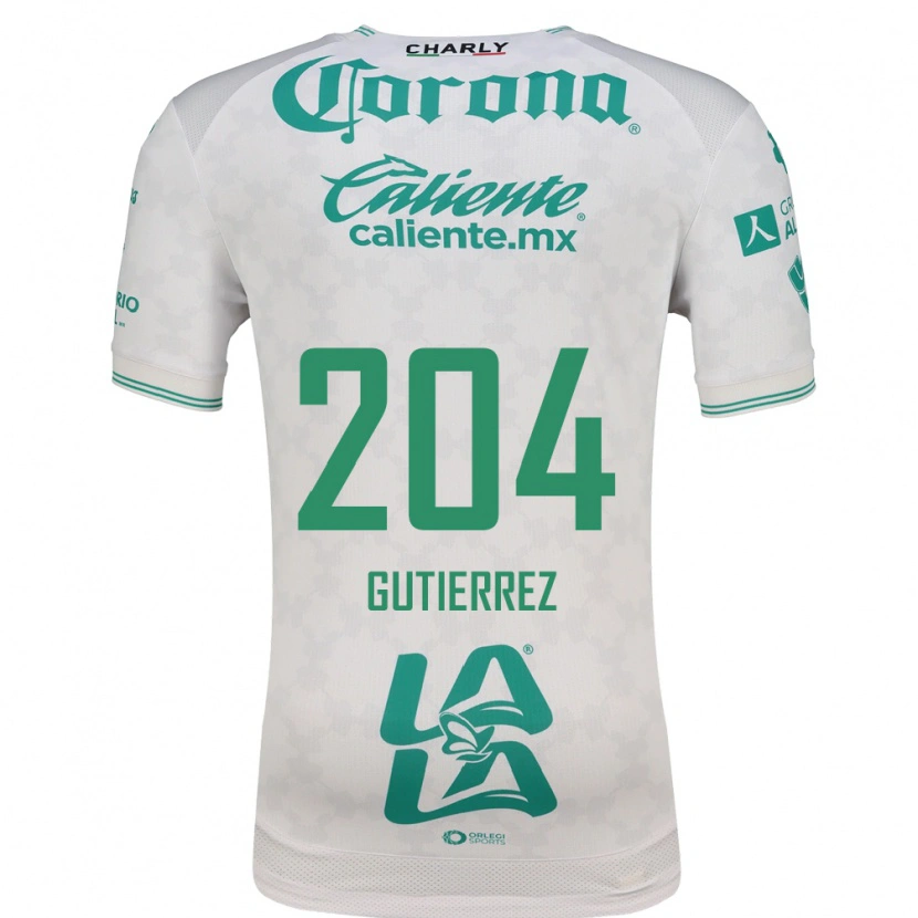 Danxen Herren Gabriel Gutiérrez #204 Hellgrün Weiß Auswärtstrikot Trikot 2026/27 T-Shirt