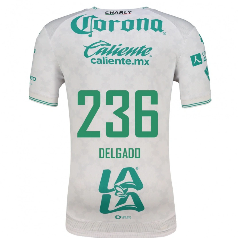 Danxen Herren Ansel Delgado #236 Hellgrün Weiß Auswärtstrikot Trikot 2026/27 T-Shirt