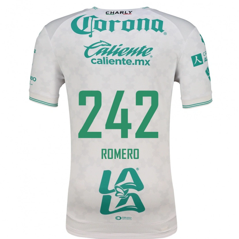 Danxen Herren Ángel Romero #242 Hellgrün Weiß Auswärtstrikot Trikot 2026/27 T-Shirt