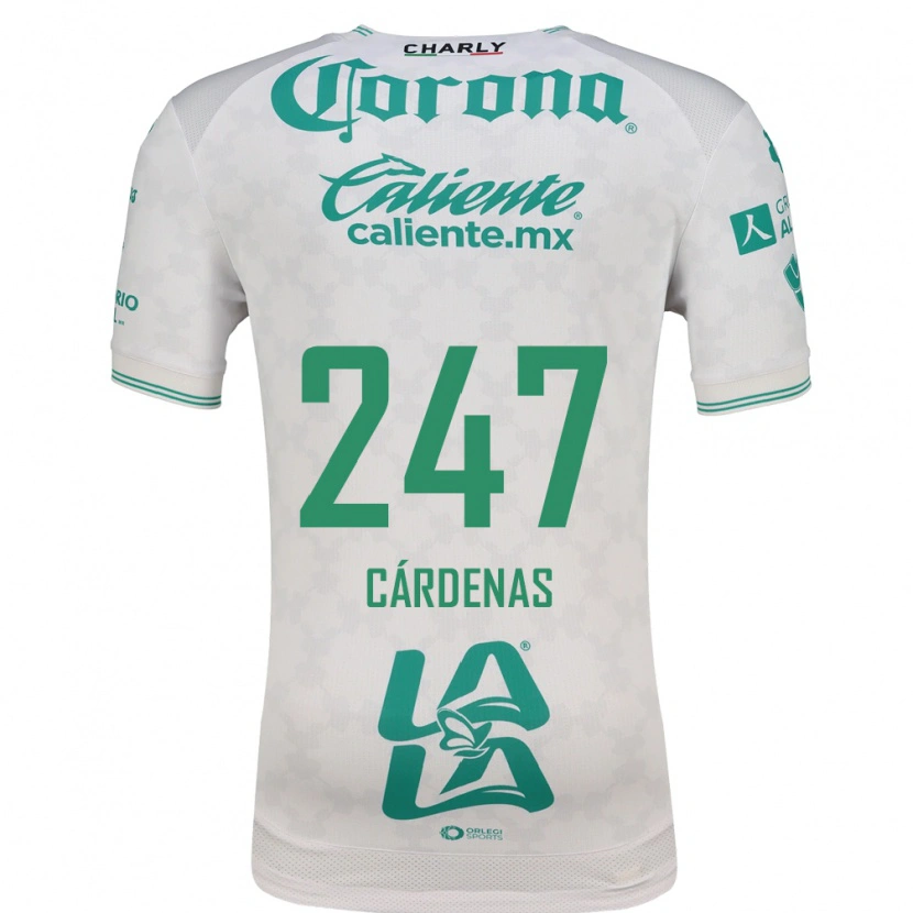 Danxen Herren José Cárdenas #247 Hellgrün Weiß Auswärtstrikot Trikot 2026/27 T-Shirt