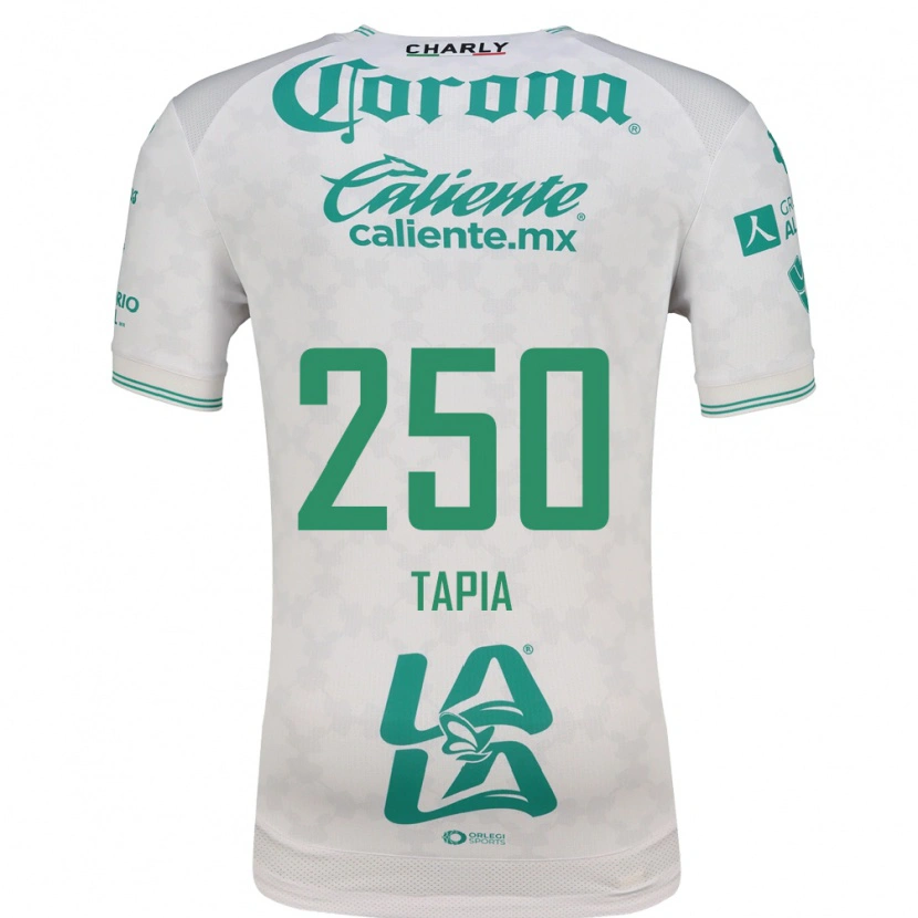 Danxen Herren Alex Tapia #250 Hellgrün Weiß Auswärtstrikot Trikot 2026/27 T-Shirt