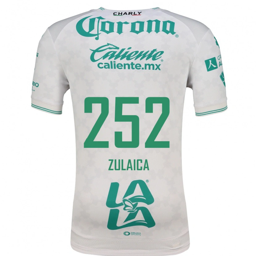Danxen Herren José Zulaica #252 Hellgrün Weiß Auswärtstrikot Trikot 2026/27 T-Shirt