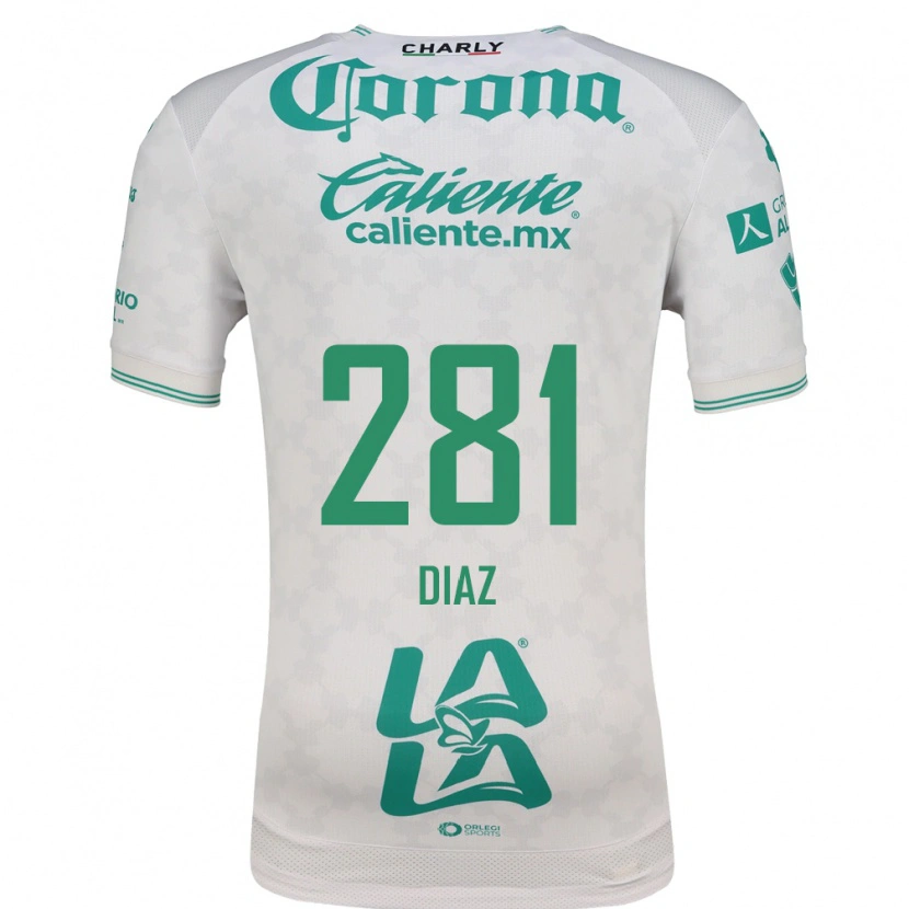 Danxen Herren Didier Díaz #281 Hellgrün Weiß Auswärtstrikot Trikot 2026/27 T-Shirt