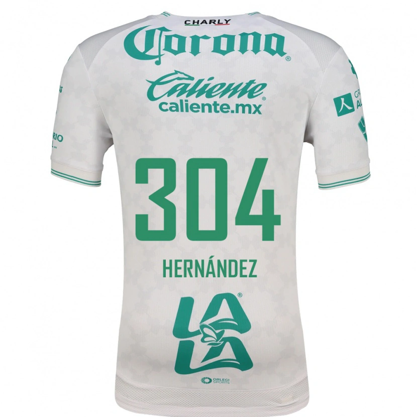 Danxen Herren Yocsan Hernández #304 Hellgrün Weiß Auswärtstrikot Trikot 2026/27 T-Shirt