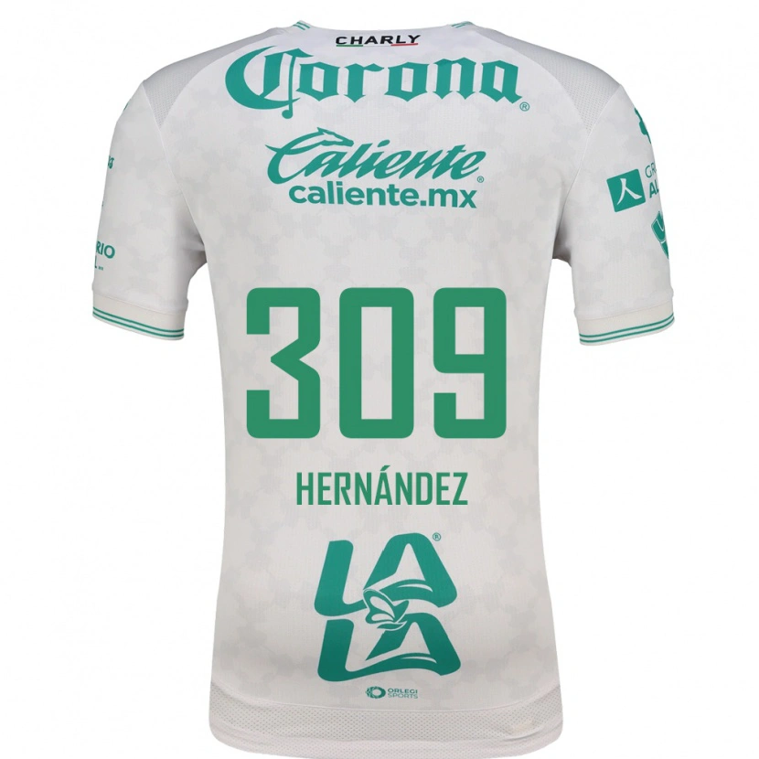 Danxen Herren Julio Hernández #309 Hellgrün Weiß Auswärtstrikot Trikot 2026/27 T-Shirt