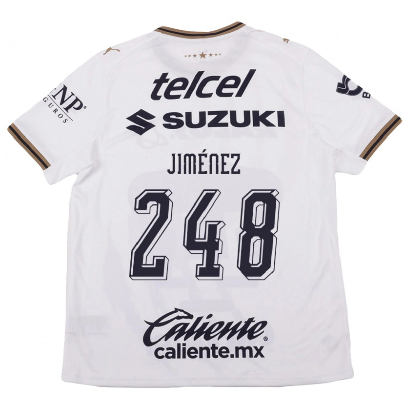 Danxen Herren Iker Jiménez #248 Weiß Schwarz Braun Auswärtstrikot Trikot 2026/27 T-Shirt
