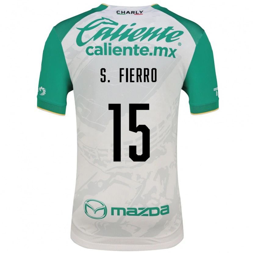Danxen Herren Sebastián Fierro #15 Hellgrün Weiß Auswärtstrikot Trikot 2026/27 T-Shirt