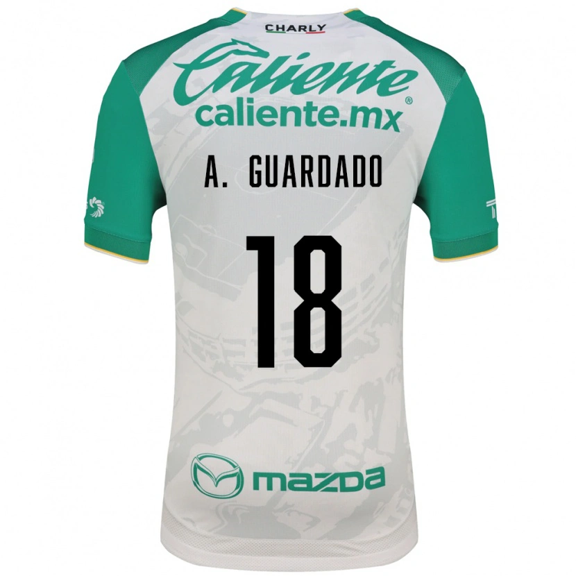 Danxen Herren Andres Guardado #18 Hellgrün Weiß Auswärtstrikot Trikot 2026/27 T-Shirt