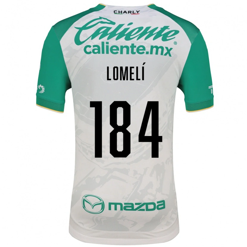 Danxen Herren Diego Lomelí #184 Hellgrün Weiß Auswärtstrikot Trikot 2026/27 T-Shirt
