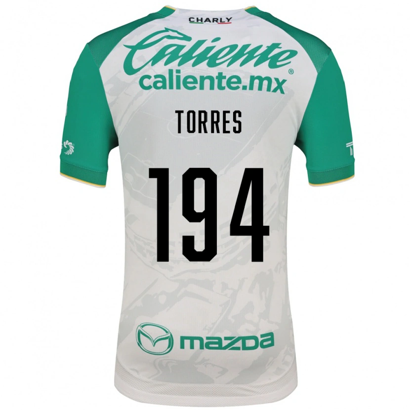 Danxen Herren Erick Torres #194 Hellgrün Weiß Auswärtstrikot Trikot 2026/27 T-Shirt