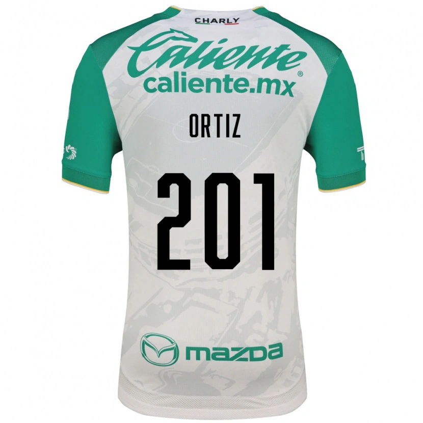 Danxen Herren Youssef Ortiz #201 Hellgrün Weiß Auswärtstrikot Trikot 2026/27 T-Shirt
