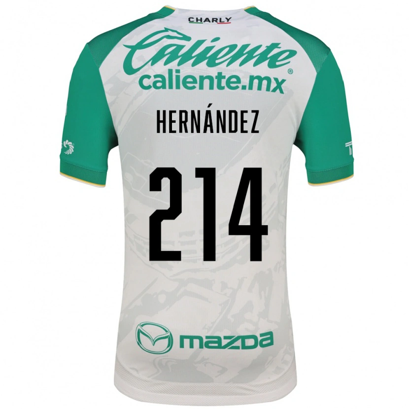 Danxen Herren Iván Hernández #214 Hellgrün Weiß Auswärtstrikot Trikot 2026/27 T-Shirt