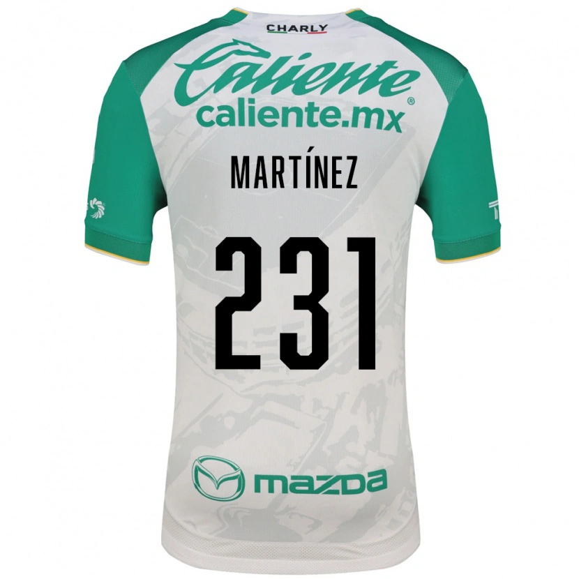 Danxen Herren Franco Martínez #231 Hellgrün Weiß Auswärtstrikot Trikot 2026/27 T-Shirt