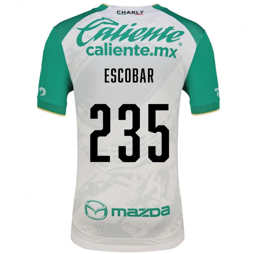 Danxen Herren Erik Escobar #235 Hellgrün Weiß Auswärtstrikot Trikot 2026/27 T-Shirt