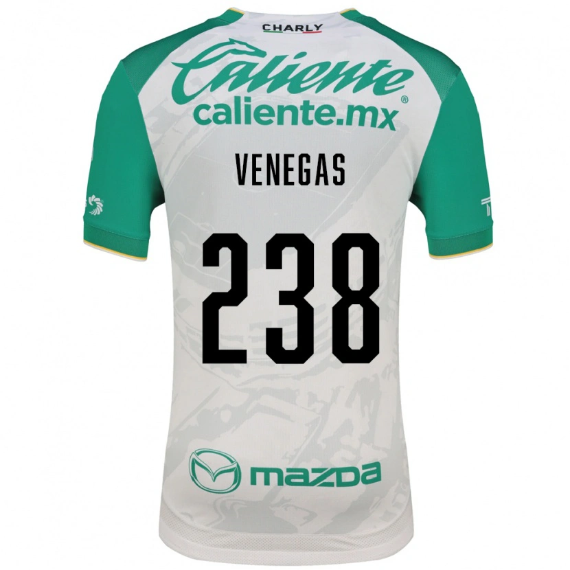 Danxen Herren Luis Venegas #238 Hellgrün Weiß Auswärtstrikot Trikot 2026/27 T-Shirt