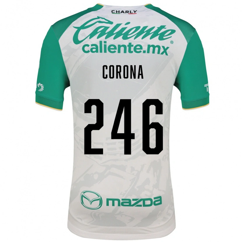 Danxen Herren Michael Corona #246 Hellgrün Weiß Auswärtstrikot Trikot 2026/27 T-Shirt