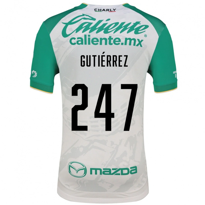 Danxen Herren Brandón Gutiérrez #247 Hellgrün Weiß Auswärtstrikot Trikot 2026/27 T-Shirt