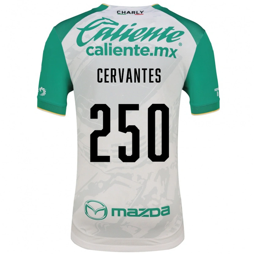 Danxen Herren Christian Cervantes #250 Hellgrün Weiß Auswärtstrikot Trikot 2026/27 T-Shirt