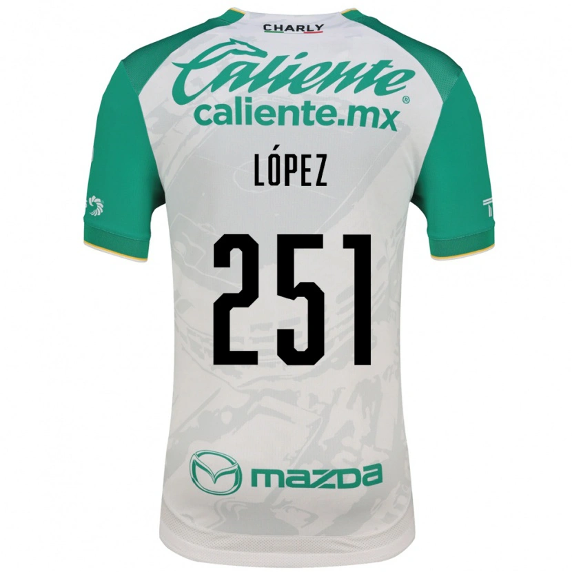 Danxen Herren Iván López #251 Hellgrün Weiß Auswärtstrikot Trikot 2026/27 T-Shirt