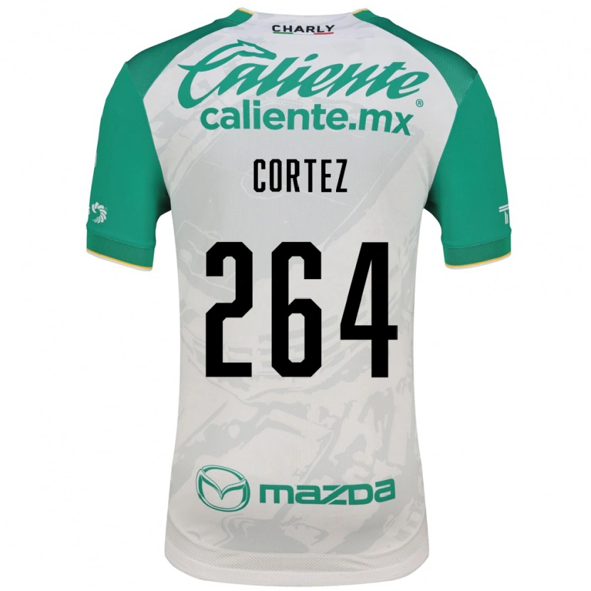Danxen Herren Enrique Cortez #264 Hellgrün Weiß Auswärtstrikot Trikot 2026/27 T-Shirt
