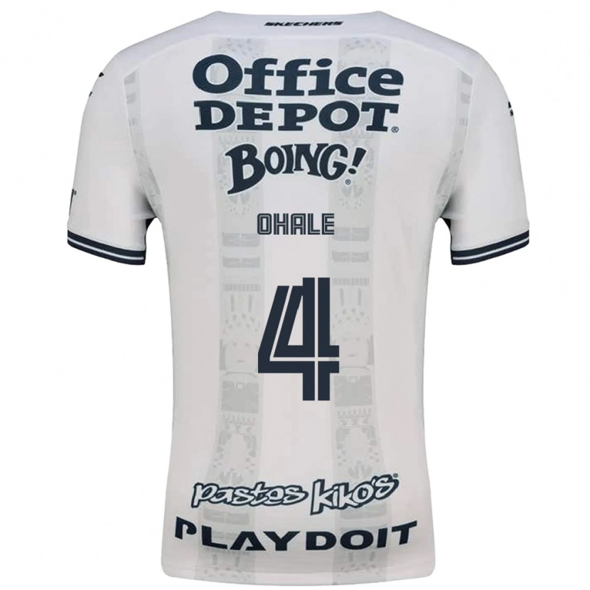 Danxen Herren Osinachi Ohale #4 Rot Weiß Schwarz Auswärtstrikot Trikot 2026/27 T-Shirt