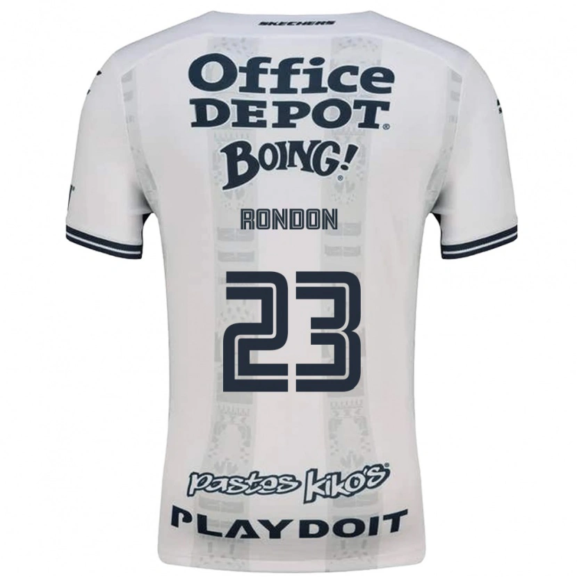 Danxen Herren Salomón Rondón #23 Rot Weiß Schwarz Auswärtstrikot Trikot 2026/27 T-Shirt