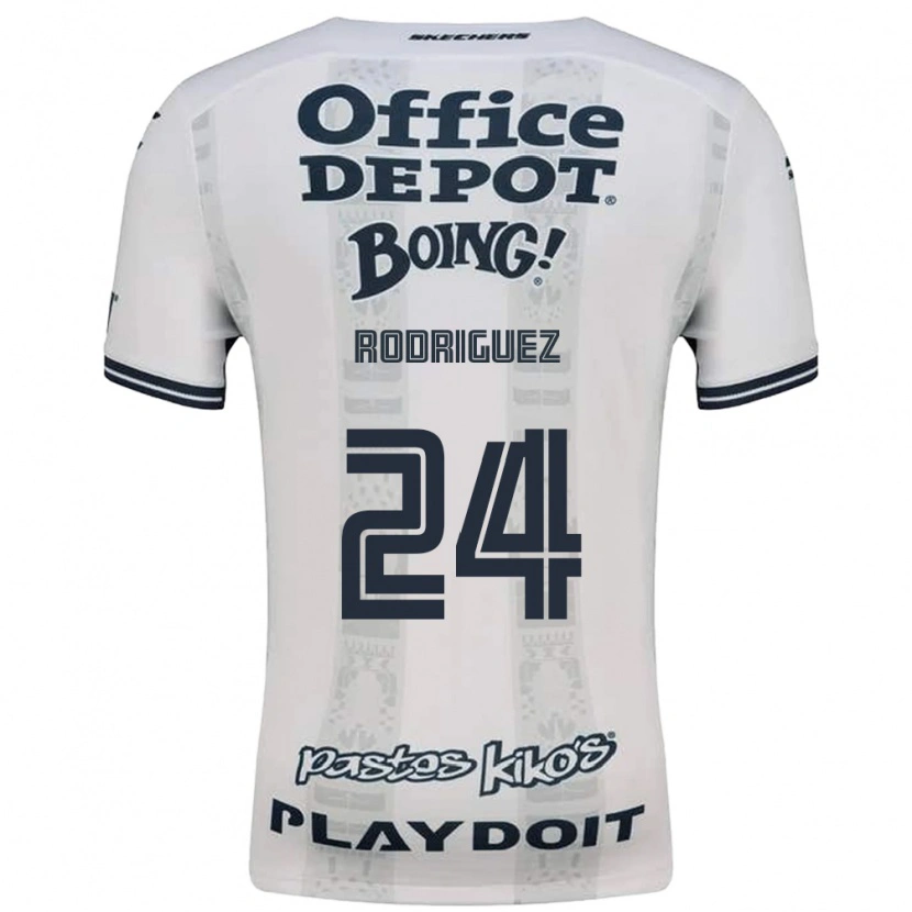 Danxen Herren Luis Rodriguez #24 Rot Weiß Schwarz Auswärtstrikot Trikot 2026/27 T-Shirt