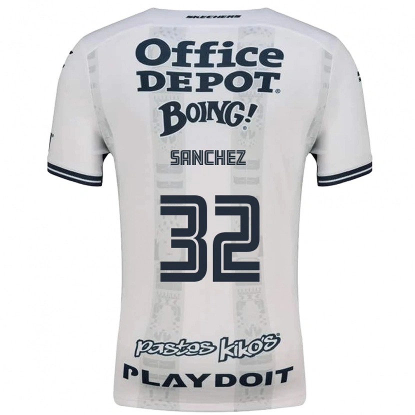 Danxen Herren Luis Sanchez #32 Rot Weiß Schwarz Auswärtstrikot Trikot 2026/27 T-Shirt