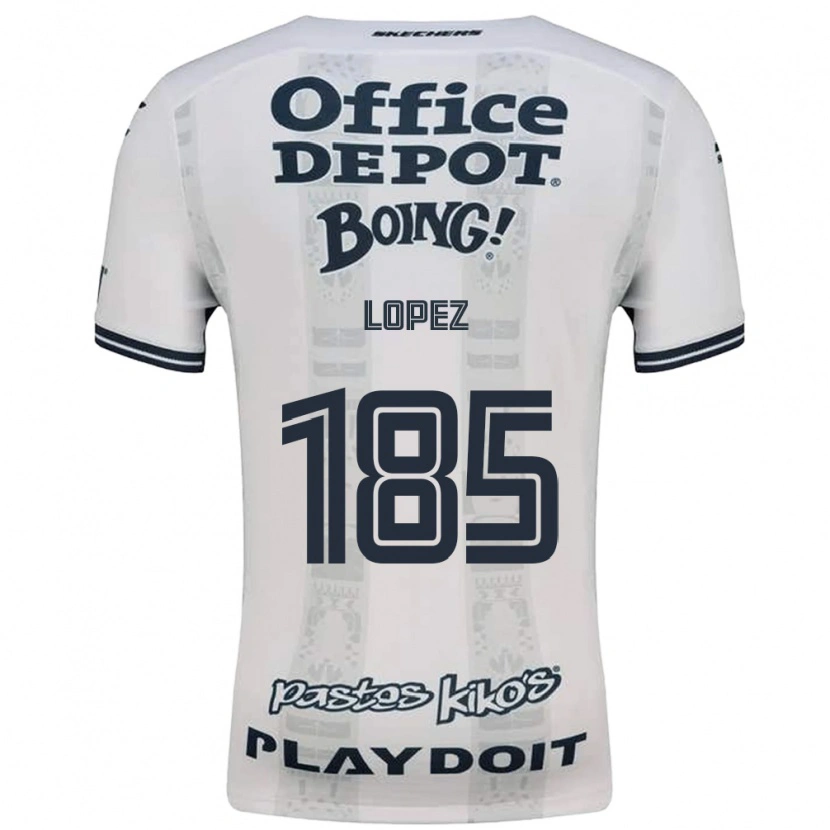 Danxen Herren René López #185 Rot Weiß Schwarz Auswärtstrikot Trikot 2026/27 T-Shirt