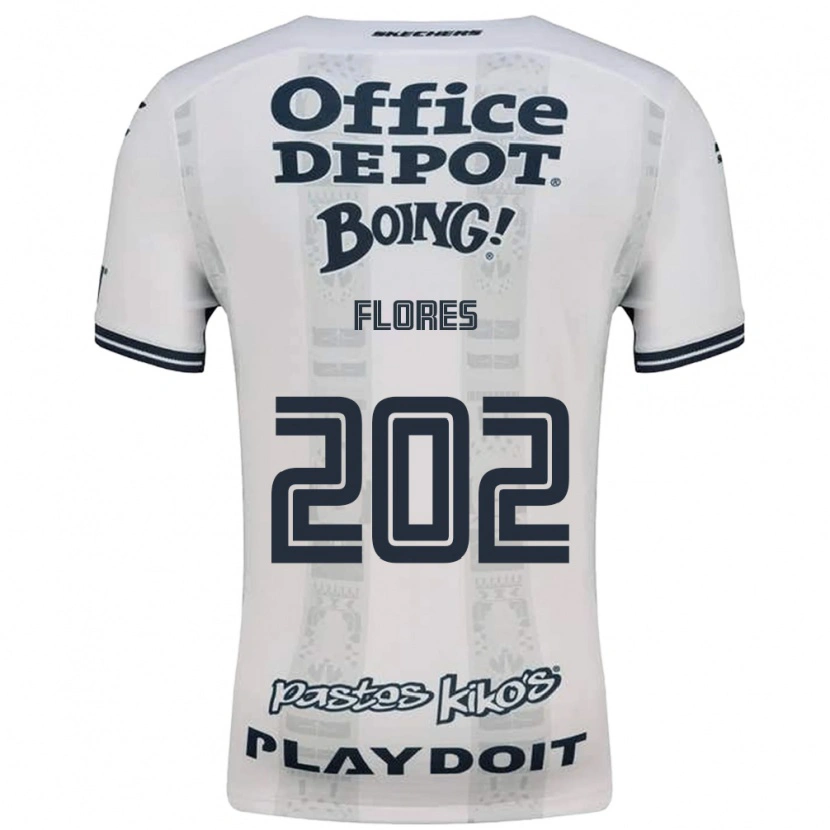 Danxen Herren Luis Flores #202 Rot Weiß Schwarz Auswärtstrikot Trikot 2026/27 T-Shirt