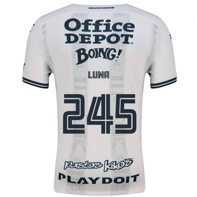 Danxen Herren Irving Luna #245 Rot Weiß Schwarz Auswärtstrikot Trikot 2026/27 T-Shirt