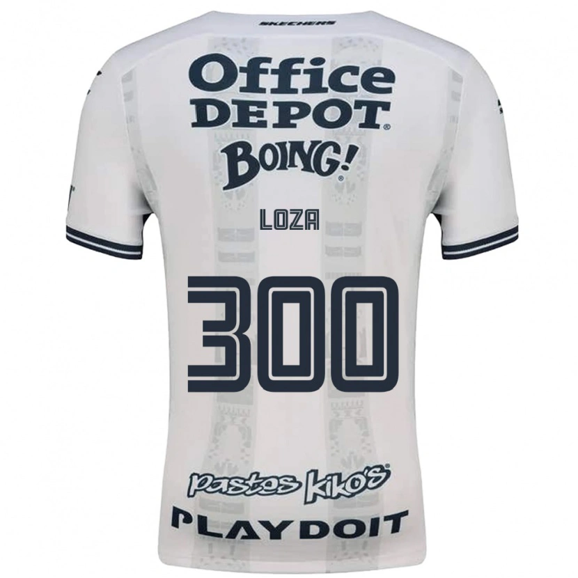 Danxen Herren Santino Loza #300 Rot Weiß Schwarz Auswärtstrikot Trikot 2026/27 T-Shirt
