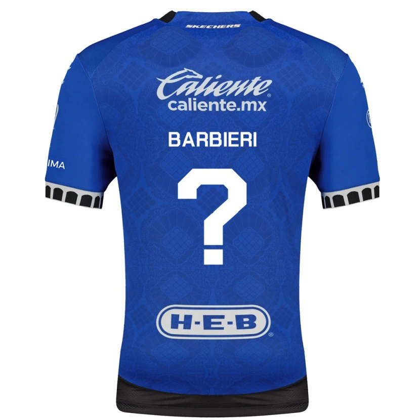 Danxen Herren Miguel Barbieri #0 Königsblau Weiß Schwarz Auswärtstrikot Trikot 2026/27 T-Shirt