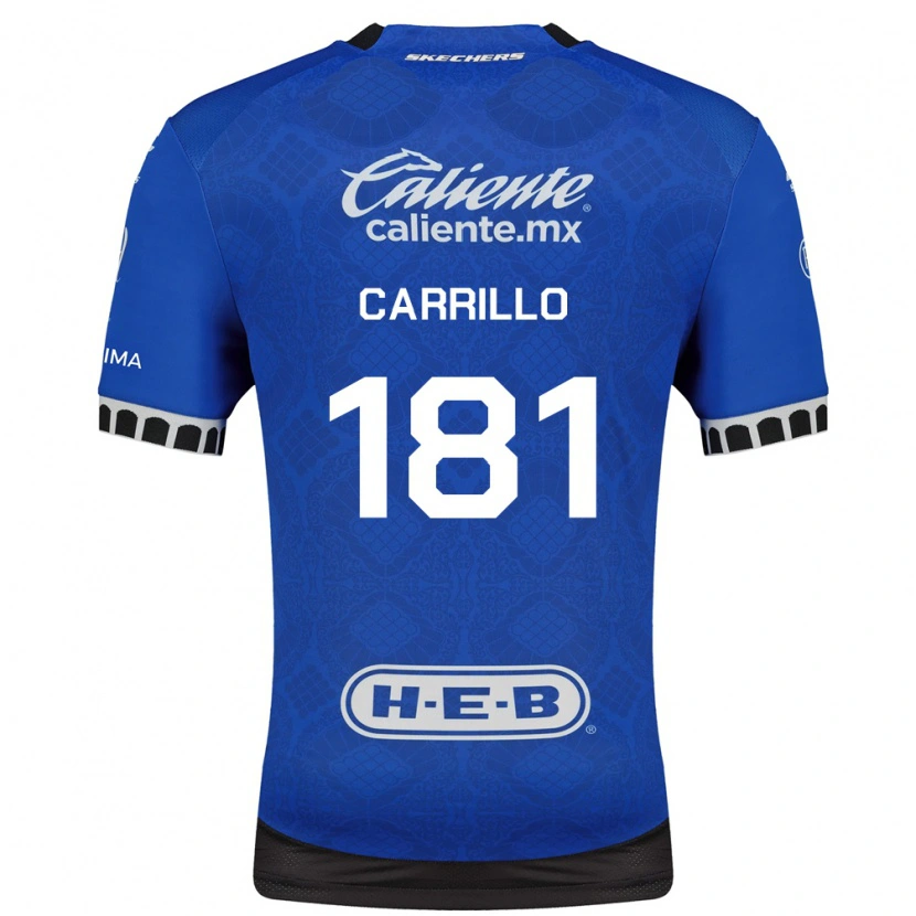 Danxen Herren Ángel Carrillo #181 Königsblau Weiß Schwarz Auswärtstrikot Trikot 2026/27 T-Shirt