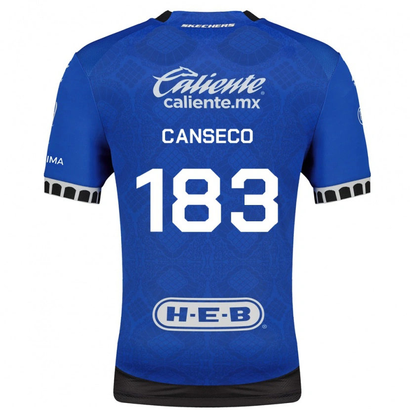 Danxen Herren Rodrigo Canseco #183 Königsblau Weiß Schwarz Auswärtstrikot Trikot 2026/27 T-Shirt