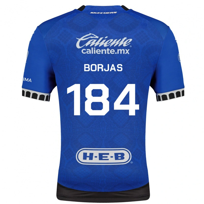 Danxen Herren Daniel Borjas #184 Königsblau Weiß Schwarz Auswärtstrikot Trikot 2026/27 T-Shirt
